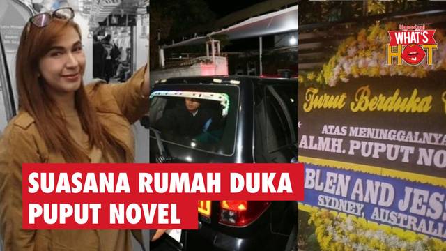 Suasana Rumah Duka Puput Novel, Sudah Ramai Didatangi Pelayat dan Karangan Bunga