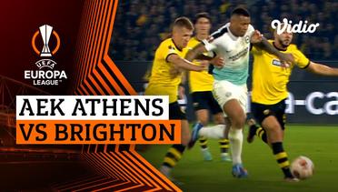 AEK Athens vs Brighton - Mini Match | UEFA Europa League 2023/24