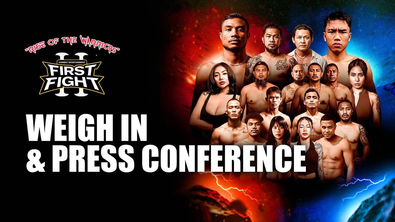 First Fight Volume 2: Weigh In + Press Conference - Full Match | First ...
