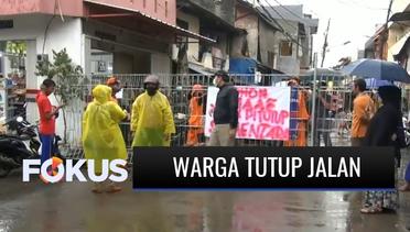 Belum Ada Perintah Karantina Wilayah, Warga Jakarta Inisiatif Tutup Akses Jalan