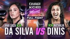 FULL FIGHT: Ana Luiza Da Silva vs Nathalia Dinis | Karate Combat 39