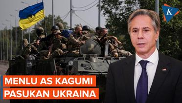 Menlu AS Kunjungi Ukraina, Kagum dan Hargai Pasukan Kyiv
