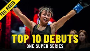 Top 10 Kickboxing & Muay Thai Debuts In ONE Super Series