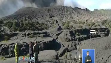 2 Kali Erupsi, Status Gunung Bromo Masih di Level Waspada - Fokus