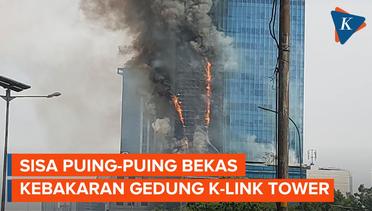 Kebakaran Gedung K-Link Tower, Diduga Berasal dari Restoran