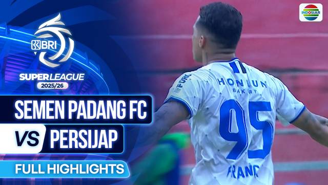 Semen Padang FC VS Persijap - Full Highlights | BRI Super League 2025/26