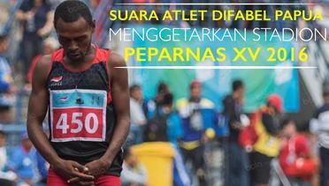 Suara Atlet Difabel Papua Ini Kejutkan Peparnas XV 2016