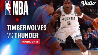 Minnesota Timberwolves vs Oklahoma City Thunder - Highlights | NBA Regular Season 2023/24
