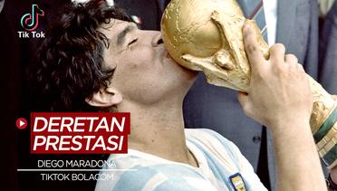 TikTok Bola.com: Prestasi Diego Maradona saat Aktif di Dunia Sepak Bola
