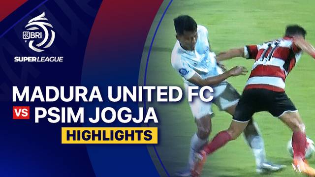 Madura United FC vs PSIM Jogja - Highlight | BRI Super League 2025/26