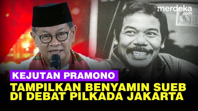 Kejutan Pramono Tampilkan Benyamin Sueb Ayah Ideologis Rano 'Doel' Karno di Debat Pilkada Jakarta