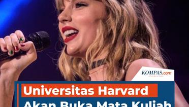 Universitas Harvard Akan Buka Mata Kuliah tentang Taylor Swift