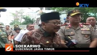 Gubernur Jatim Tinjau Langsung Jalang Gubeng yang Ambles di Surabaya - Liputan 6 Pagi