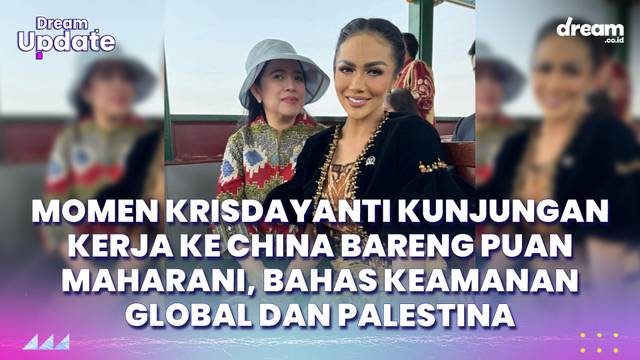Momen Krisdayanti Kunjungan Kerja ke China Bareng Puan Maharani, Bahas Keamanan Global dan Palestina