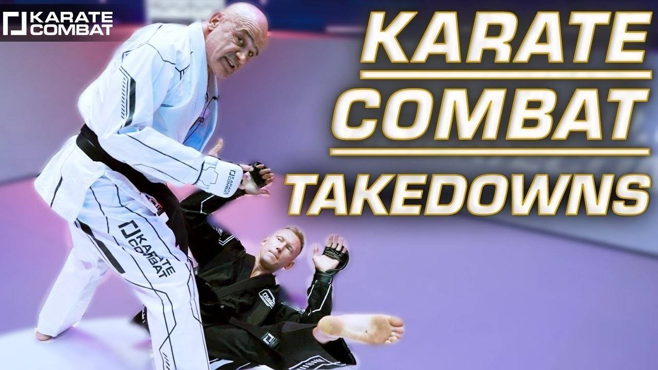 Bas Rutten & Gabriel Varga Teach KARATE COMBAT TAKEDOWNS KC40 Vidio