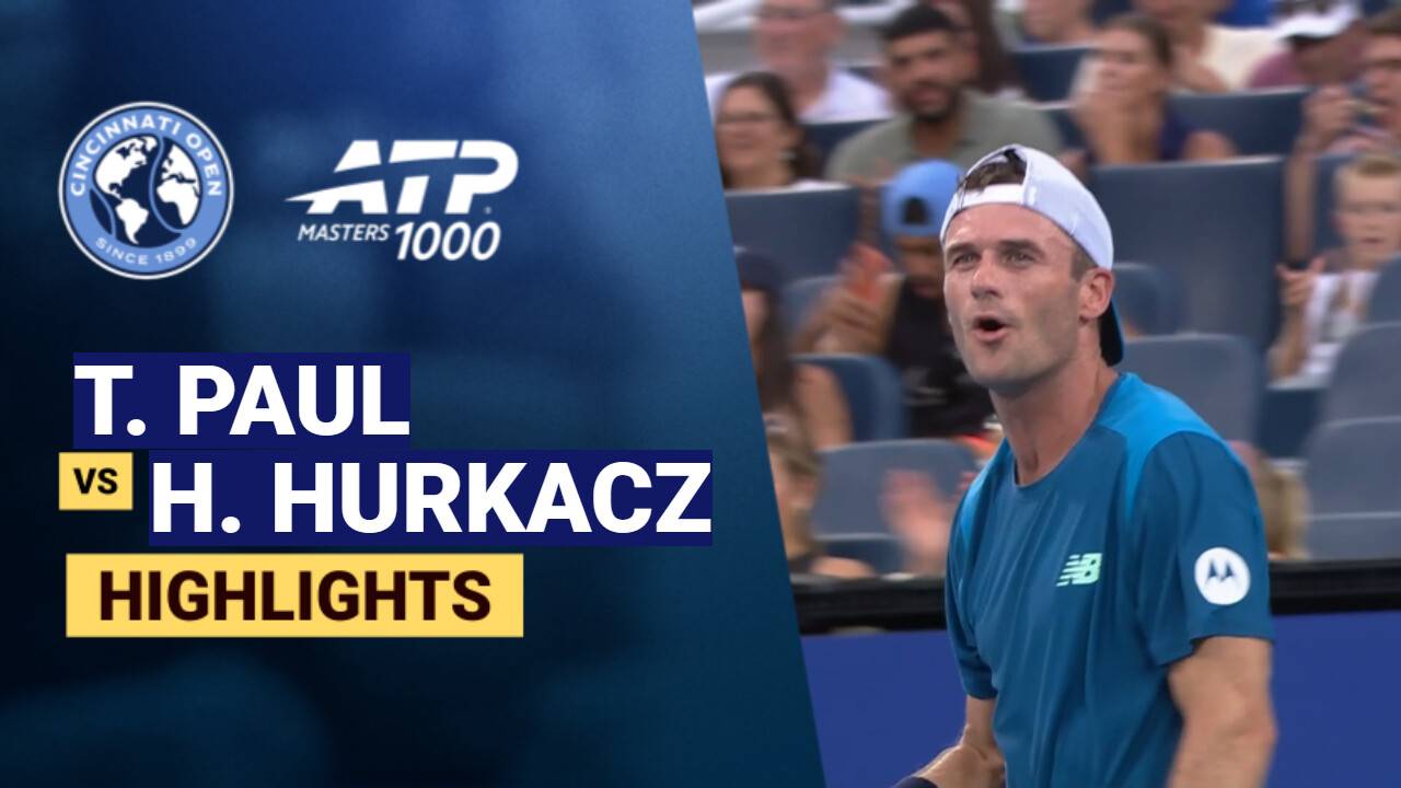 Tommy Paul vs Hubert Hurkacz - Round 2 (P&G Stadium Court) | ATP 1000: Cincinnati Open 2026