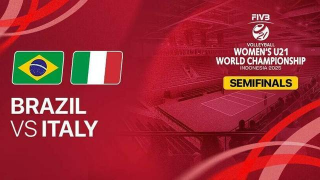 Semifinal: Brazil vs Italy - Full Match | FIVB Women's U21 World Championship 2025