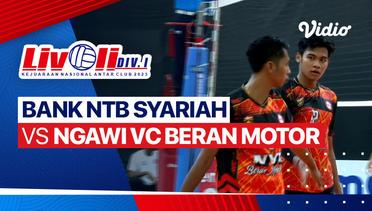 Putra: Bank NTB Syariah vs Ngawi VC Beran Motor - Full Match | Livoli Divisi 1 2023