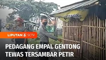 Pedagang Empal Gentong Tewas Usai Tersambar Petir di Cirebon | Liputan 6