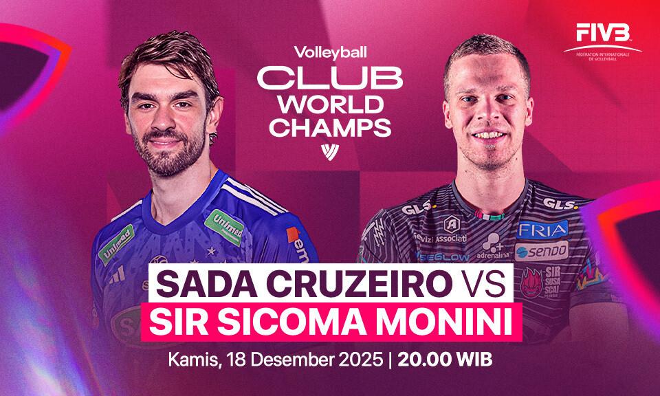 Sada Cruzeiro vs Sir Sicoma Monini Perugia