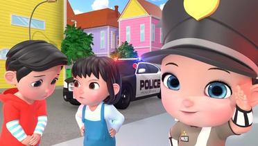 Super Policeman | Police Car Song | BeaBeo Nursery Rhymes & Kids Songs