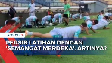 Pelatih Persib Bandung, Yaya Sunarya Gelar Latihan Evaluasi di HUT Ke-78 RI!