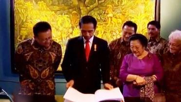 VIDEO: Jokowi Pamerkan 28 Lukisan Bersejarah Koleksi Istana