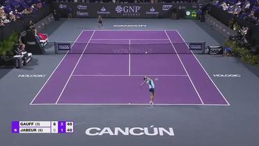 Coco Gauff vs Ons Jabeur - Highlights | WTA Finals Cancun 2023