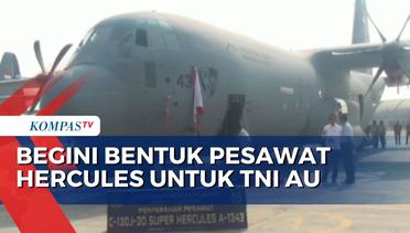 Kemhan Berikan Pesawat Super Hercules ke TNI AU di Lanud Halim