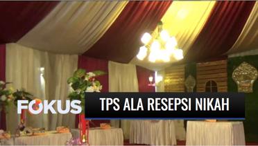 TPS di Semarang Dihias Ala Tempat Resepsi Pernikahan | Fokus Pilkada