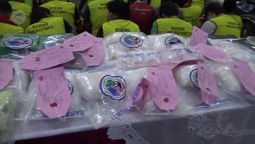 Polrestabes Surabaya ungkap 32,3 kilogram sabu jaringan internasional