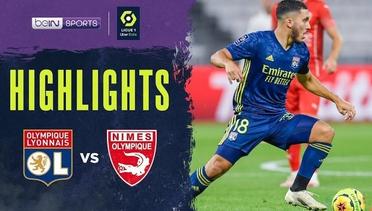 Match Highlight | Lyon 0 vs 0 Nimes | Ligue 1 Uber Eats 2020