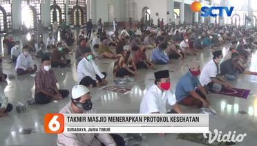 Masjid Al Akbar Menggelar Salat Jumat Di Tengah Pandemi
