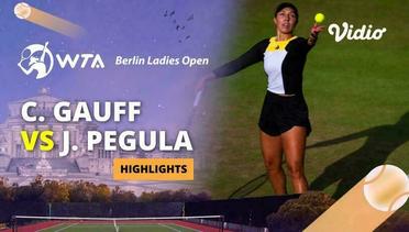 Semifinal: Coco Gauff vs Jessica Pegula - Highlights | WTA Berlin Ladies Open 2024