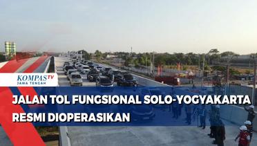 Jalan Tol Fungsional Solo-Yogyakarta Resmi Dioperasikan