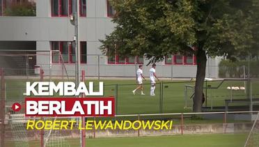Turunkan Ego, Robert Lewandowski Kembali Ikut Berlatih Bersama Bayern Munchen