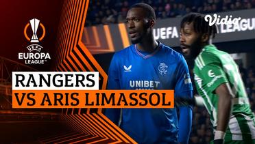 Rangers vs Aris Limassol - Mini Match | UEFA Europa League 2023/24