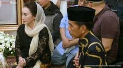 Presiden Jokowi Melayat Ke Rumah Duka Almarhumah Mooryati Soedibyo, Jakarta, 24 April 2024
