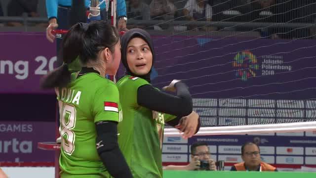 kudus4d Full Highlight Bola Voli Putri Indonesia vs Filipina 3 - 1 | Asian Games 2018