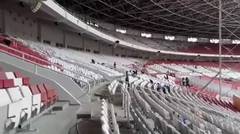World Class Stadium! Kerennya TES E-Board GBK, Tes Keamanan GBK & Rumput GBK (Oktober 2017)