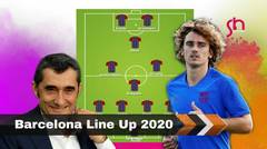 5 formasi barcelona musim 2019-2020 Setelah Griezmann Datang