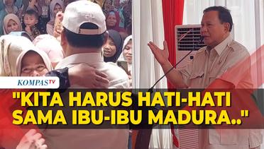 Guyon Prabowo Usai Disambut Ibu-ibu di Madura: Tangan Mantan Kopassus Sakit Juga