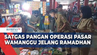 Satgas Pangan Kabupaten Merauke Operasi Pasar Wamanggu Jelang Ramadhan