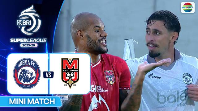 Arema FC VS Malut United FC - Mini Match | BRI Super League 2025/26