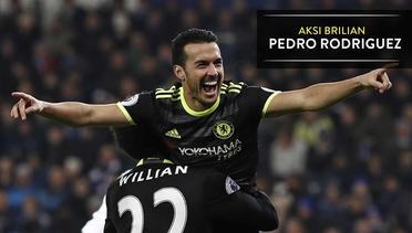 Aksi Brilian Pedro saat Chelsea Kalahkan Leicester 3-0