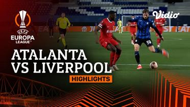 Atalanta vs Liverpool - Highlights | UEFA Europa League 2023/24 - Quarter Final