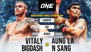 Vitaly Bigdash vs. Aung La N Sang 1 | Full Fight Replay