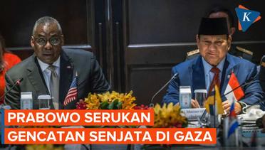 Prabowo Subianto Desak Gencatan Senjata Untuk Segera Dilakukan