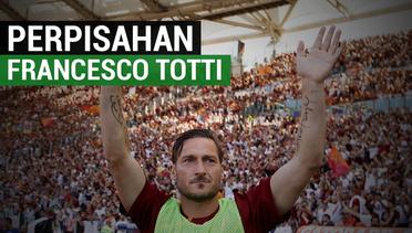 Perpisahan Mengharukan Totti dengan Suporter AS Roma