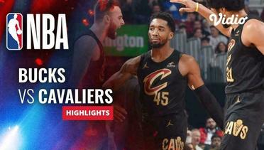 Milwaukee Bucks vs Cleveland Cavaliers - Highlights | NBA Regular Season 2023/24